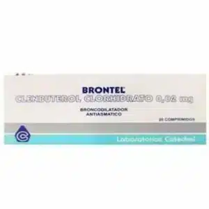 Clembuterol Brontel 0,02mg | 20 Comprimidos