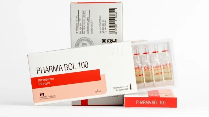 Pharma Bol 100 (Metandienona) 100mg/ml 10 Ampolas - Pharmacom