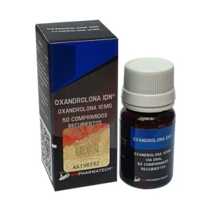 Oxandrolona 10mg 50 Comprimidos - IDN Pharmatech