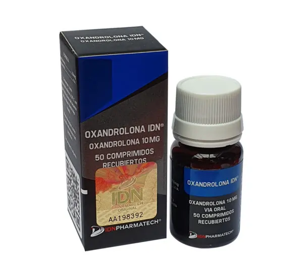 Oxandrolona 10mg 50 Comprimidos - IDN Pharmatech