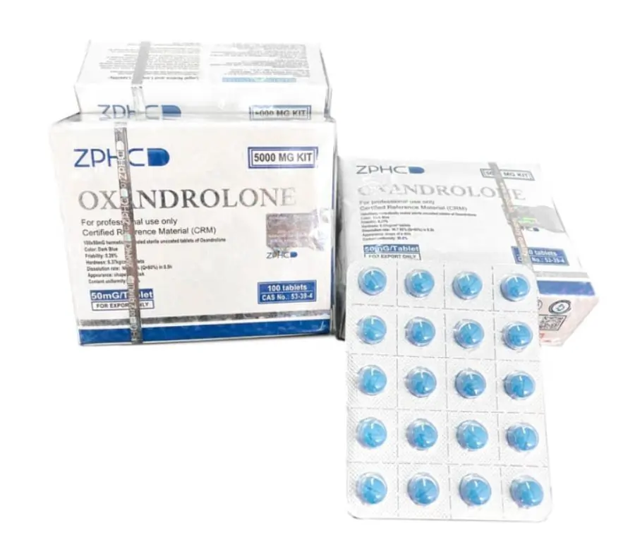Oxandrolona 50mg 100 Comprimidos - ZPHC